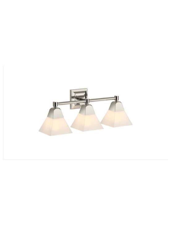 Kohler Other - KOHLER Memoirs 3-Light Polished Nickel Wall Sconce NWB